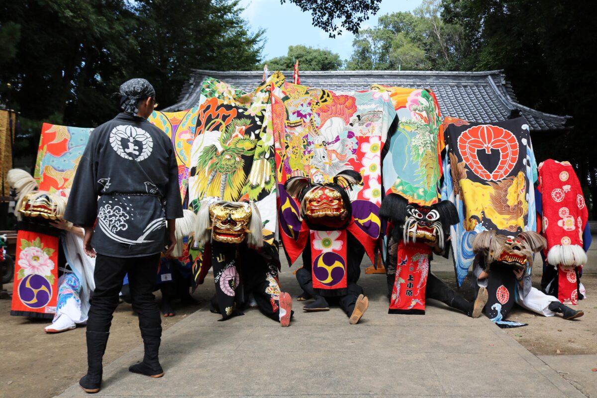 2024年 多度津町山階・春日神社 秋季例大祭 記念 山階獅子組