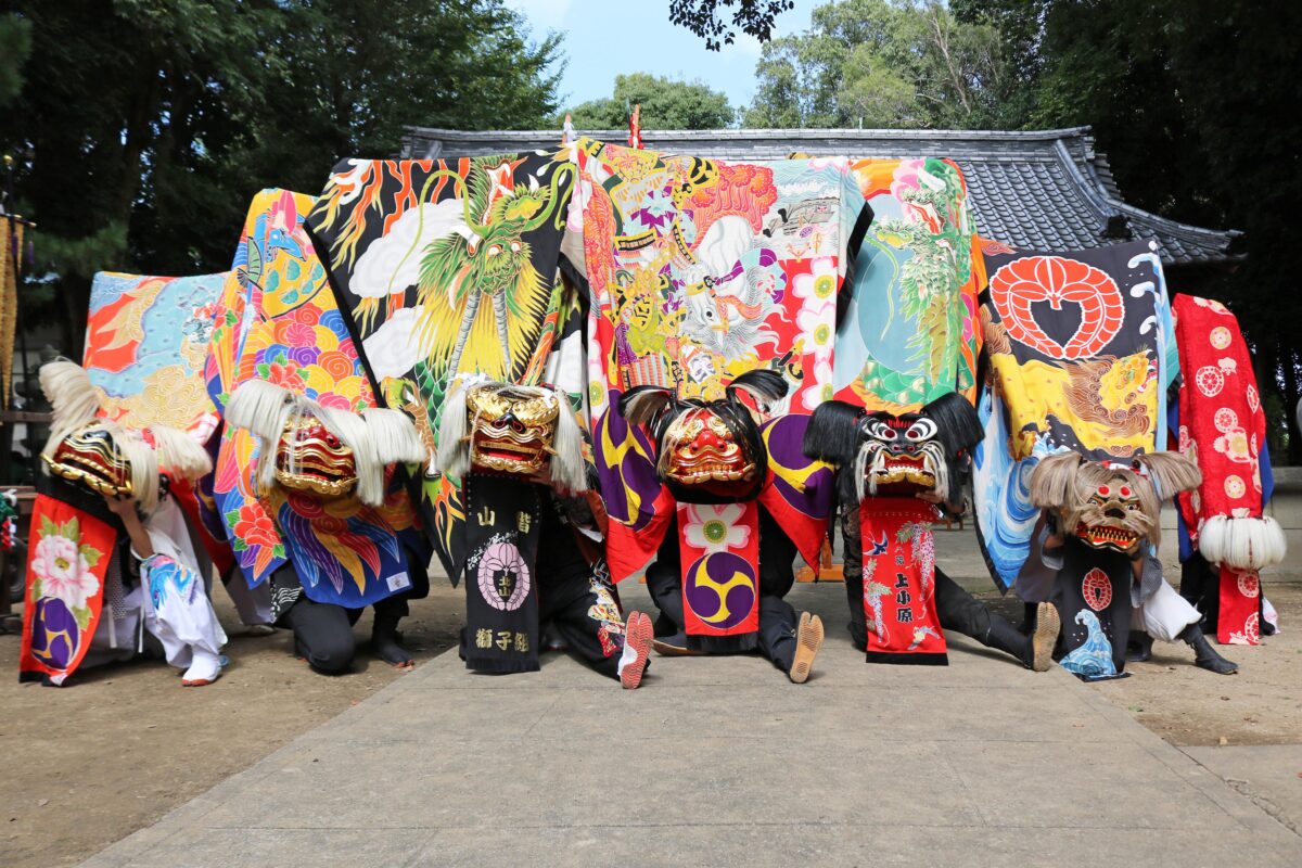 2024年 多度津町山階・春日神社 秋季例大祭 記念 山階獅子組