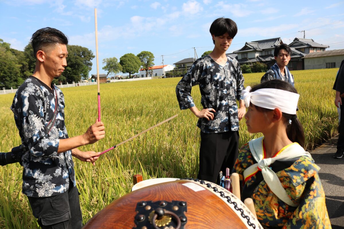 2024年 多度津町山階・春日神社 秋季例大祭 神輿休 上小原獅子組