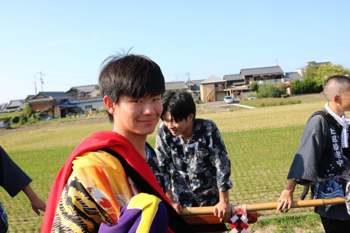 2024年 多度津町山階・藤波池 秋季例大祭 池まわり 上小原獅子組
