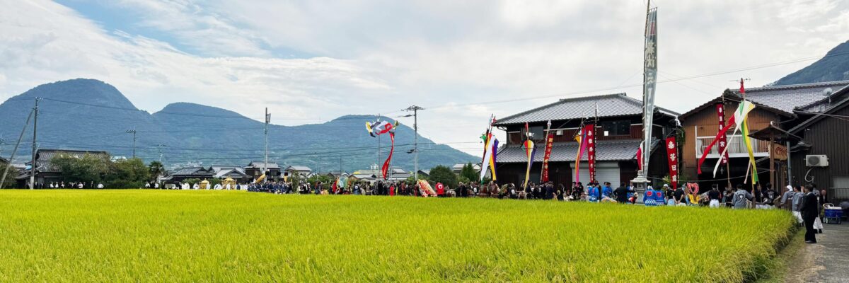 2023年 多度津町山階・春日神社 秋季例大祭 神輿休