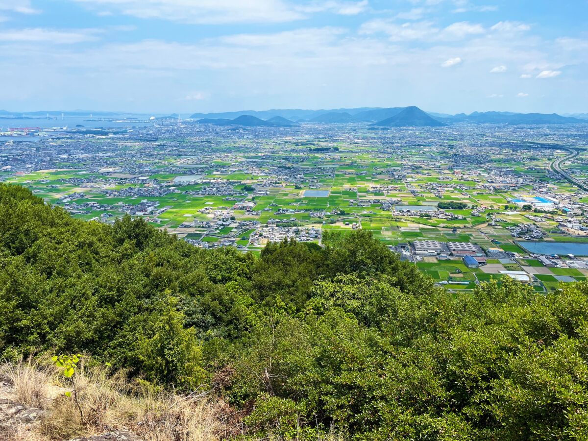 天霧山からの景色(東)