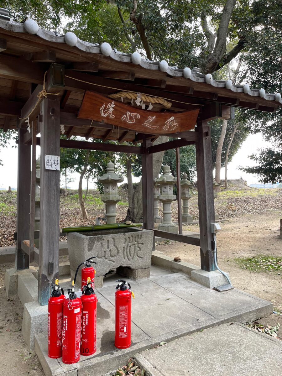 2024年1月28日 多度津町山階・春日神社 消防訓練