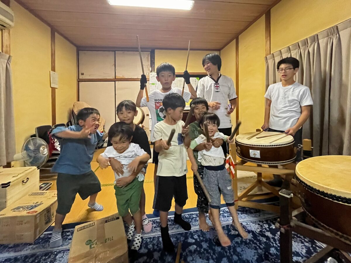 2024年 多度津町山階 ヨナラシ 上小原獅子組