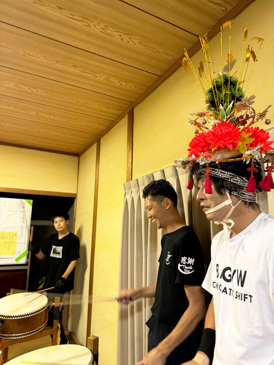 2024年 多度津町山階 ヨナラシ 上小原獅子組