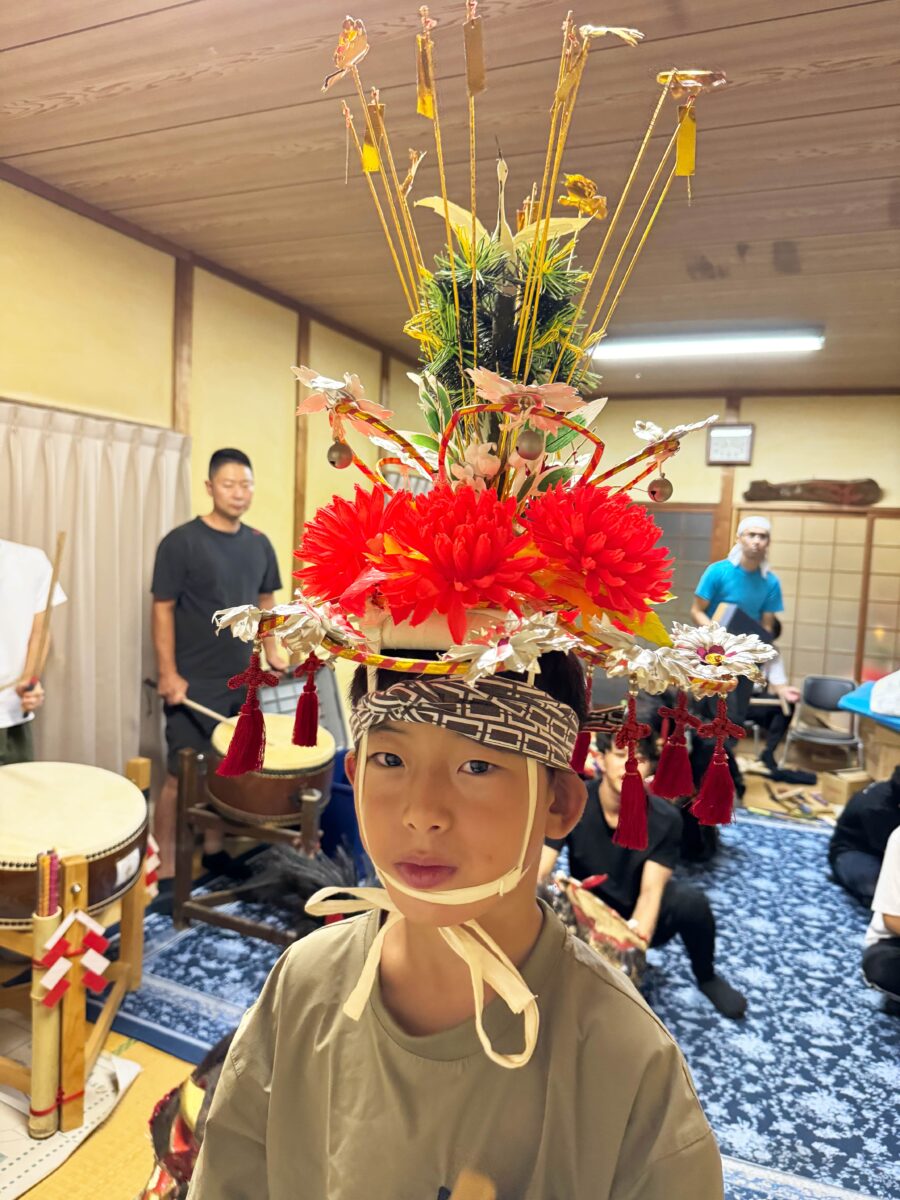 2024年 多度津町山階 ヨナラシ 上小原獅子組