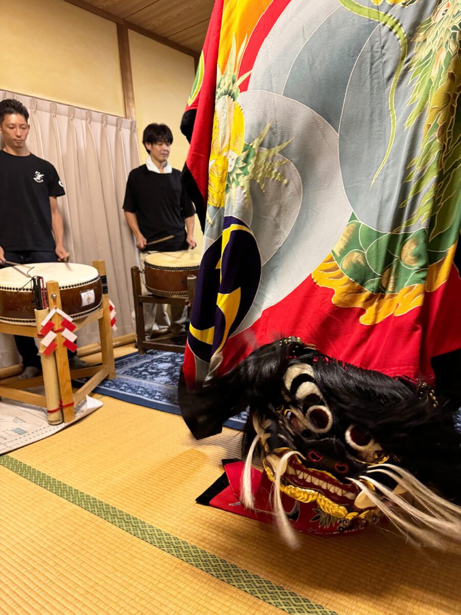 2024年 多度津町山階 ヨナラシ 上小原獅子組