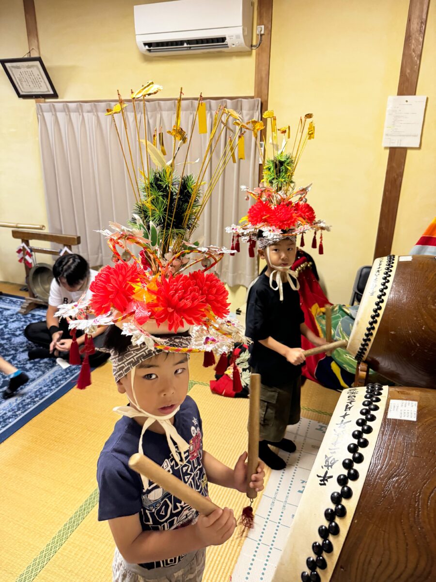 2024年 多度津町山階 ヨナラシ 上小原獅子組