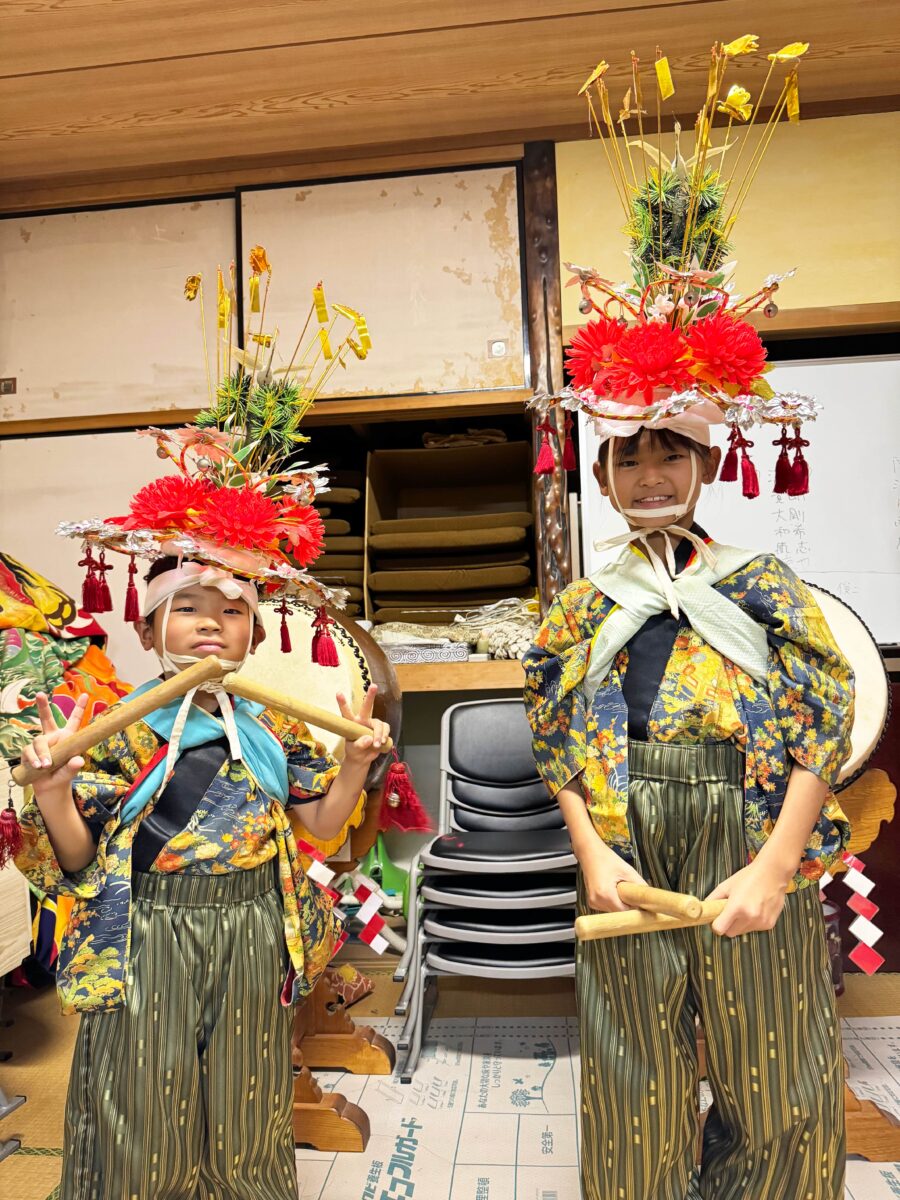 2024年 多度津町山階 ヨナラシ 上小原獅子組