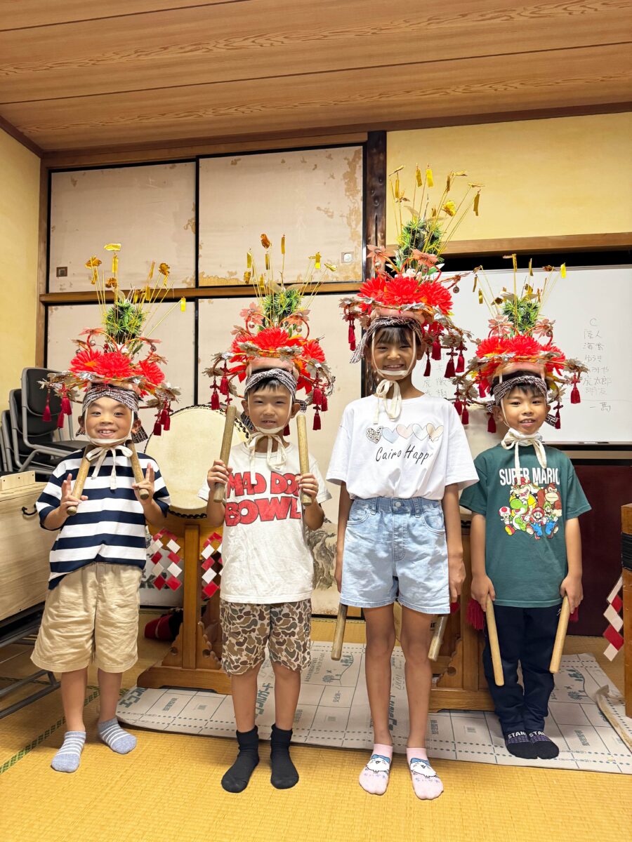 2024年 多度津町山階 ヨナラシ 上小原獅子組