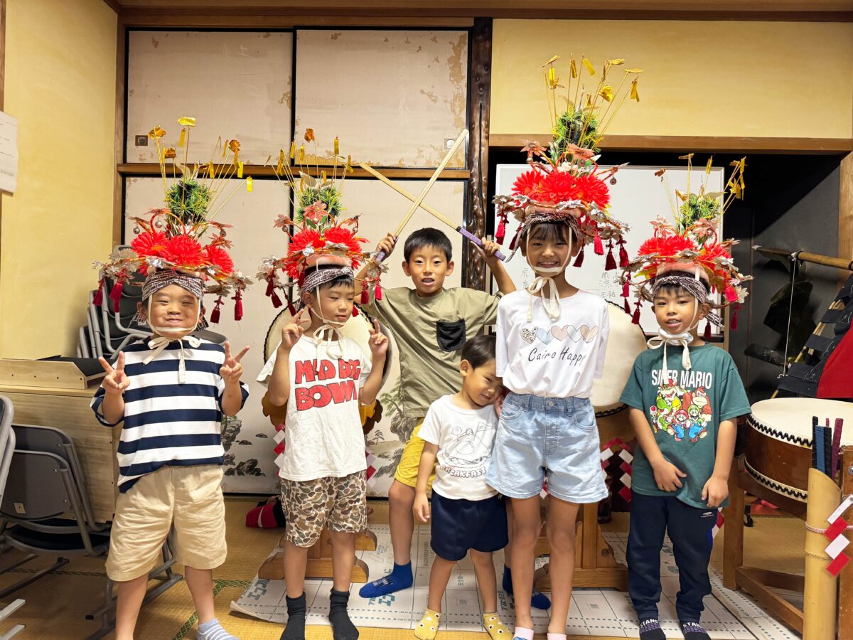 2024年 多度津町山階 ヨナラシ 上小原獅子組