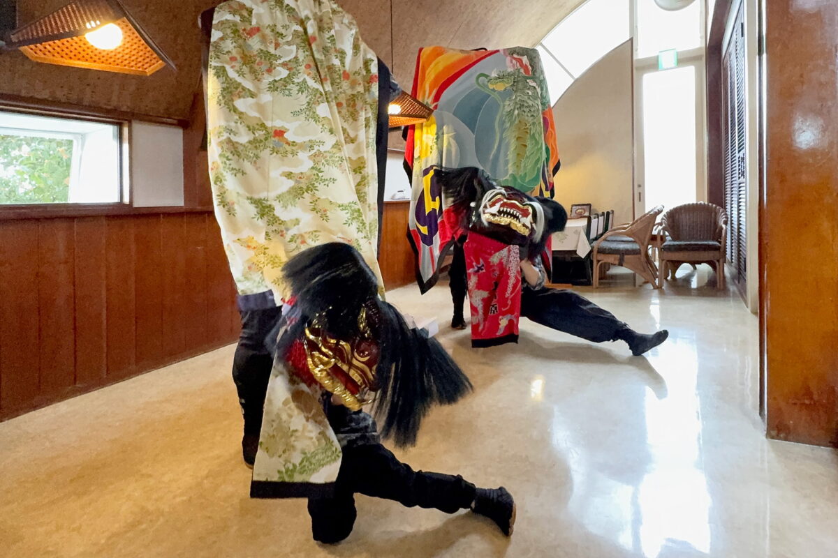 2025年 カフェテラス 1＄館 ヘンド獅子 上小原獅子組