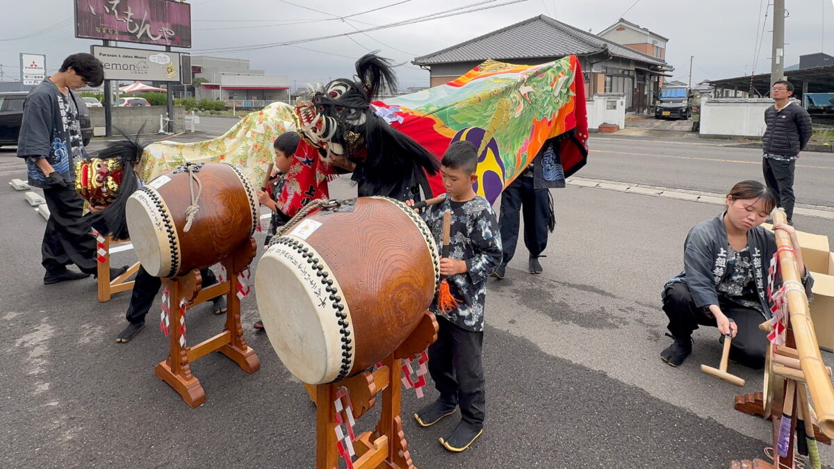2025年 旬菜旬魚 いえもんや ヘンド獅子 上小原獅子組