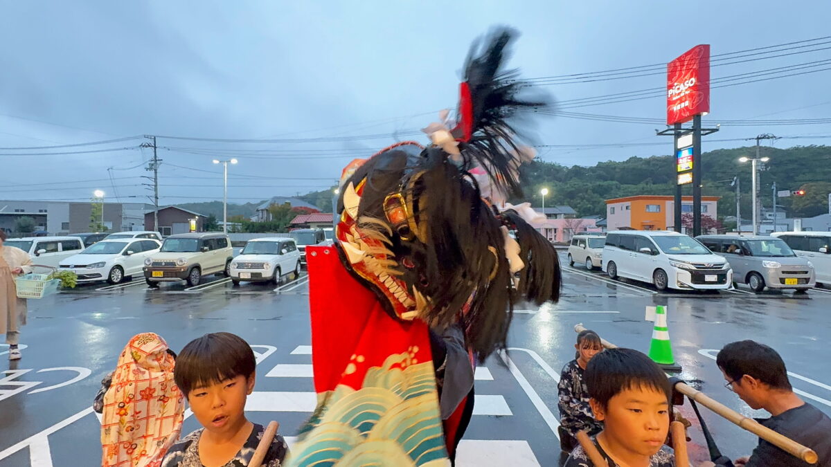 2025年 ピカソ多度津店 ヘンド獅子 上小原獅子組