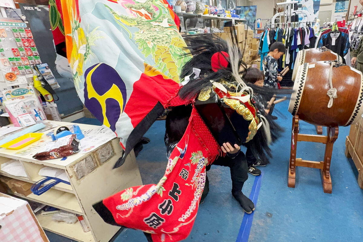 2025年 太陽スポーツ ヘンド獅子 上小原獅子組