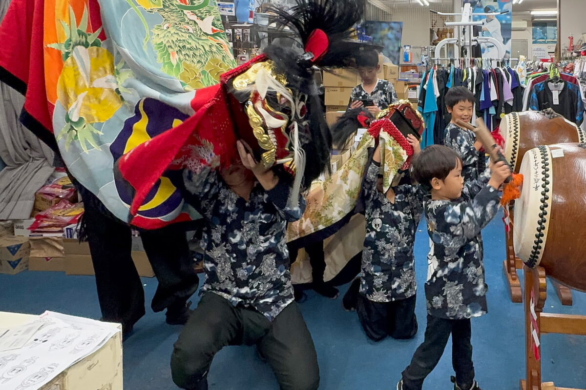 2025年 太陽スポーツ ヘンド獅子 上小原獅子組