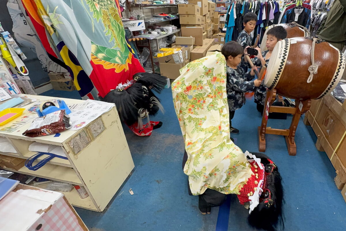 2025年 太陽スポーツ ヘンド獅子 上小原獅子組