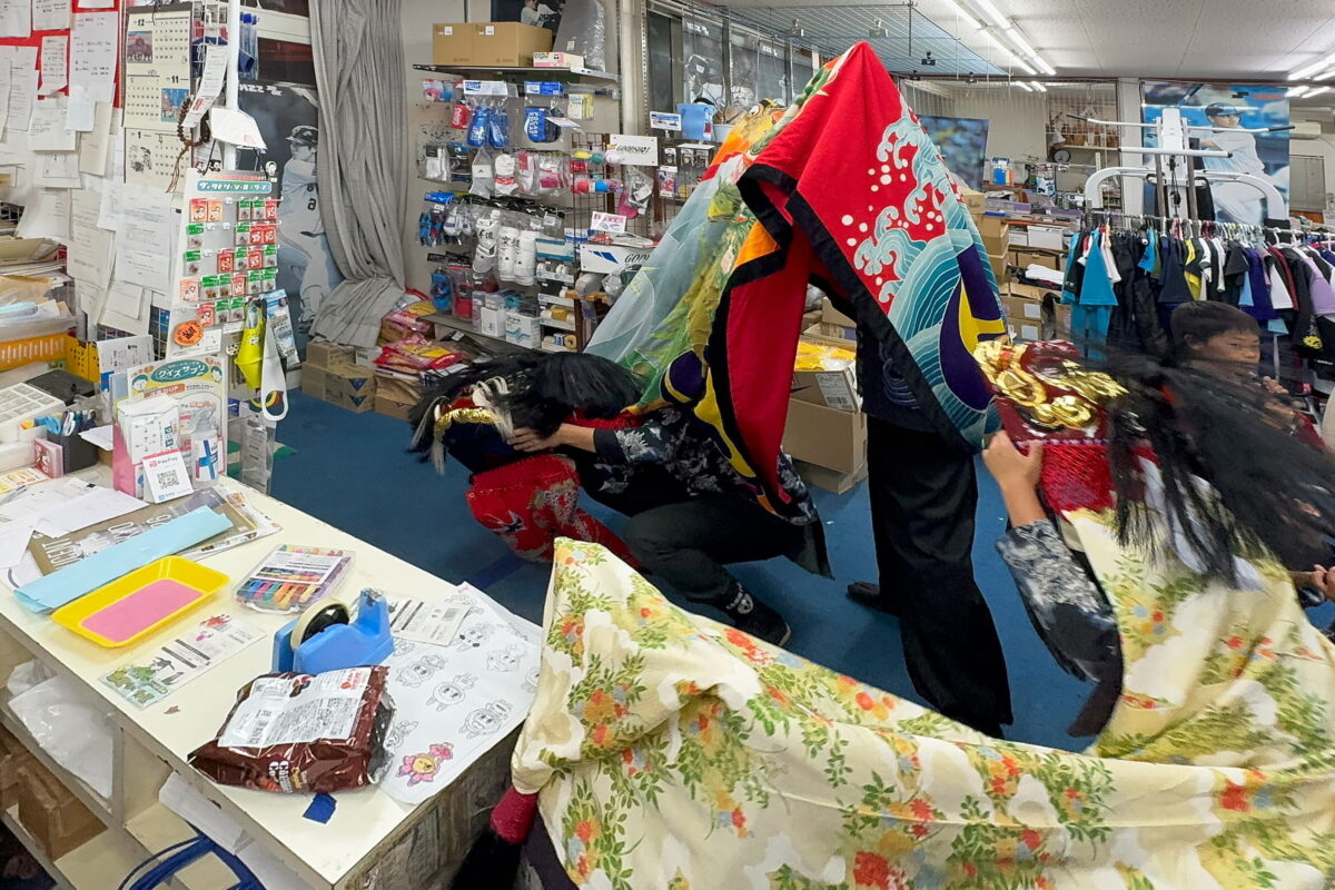 2025年 太陽スポーツ ヘンド獅子 上小原獅子組