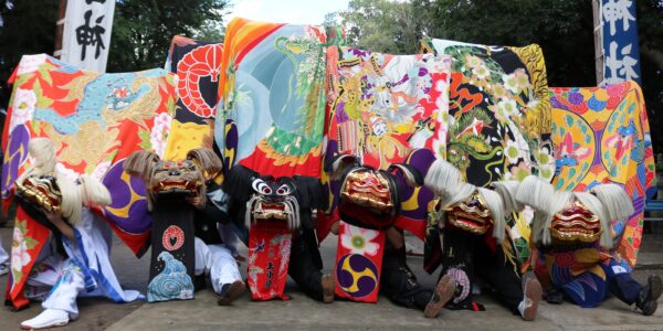 2025年 多度津町山階・春日神社 秋季例大祭 記念 山階獅子組