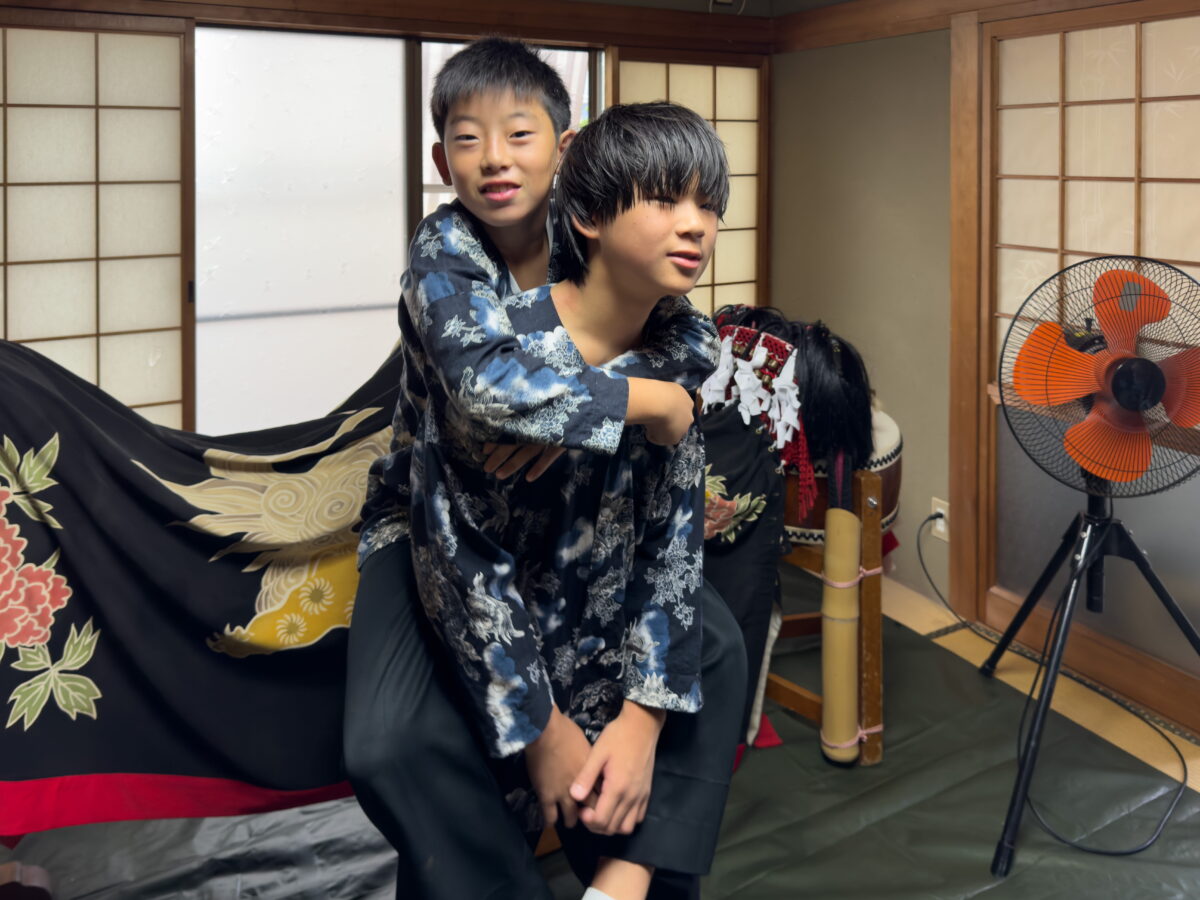 2025年 多度津町山階・当屋 秋季例大祭 記念 上小原獅子組