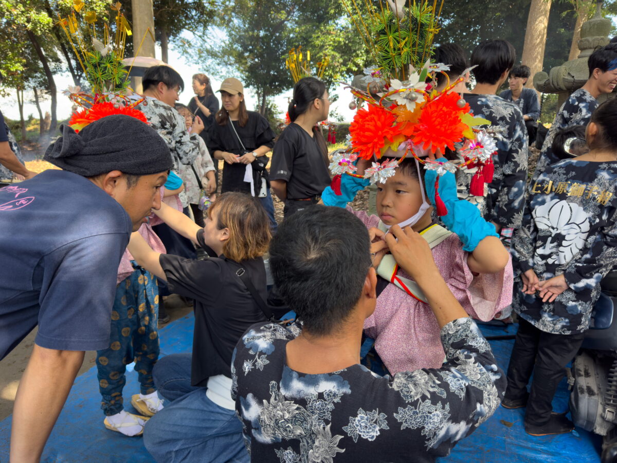 2025年 多度津町山階・春日神社 秋季例大祭 記念 上小原獅子組