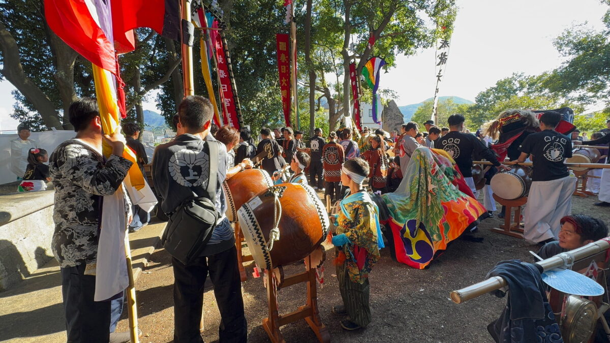 2025年 多度津町山階・春日神社 秋季例大祭 若宮 上小原獅子組