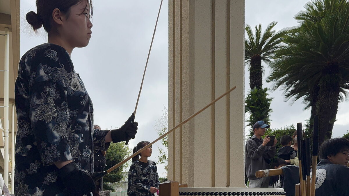 2025年 第41回四箇地区文化祭 山階一斉演舞 上小原獅子組