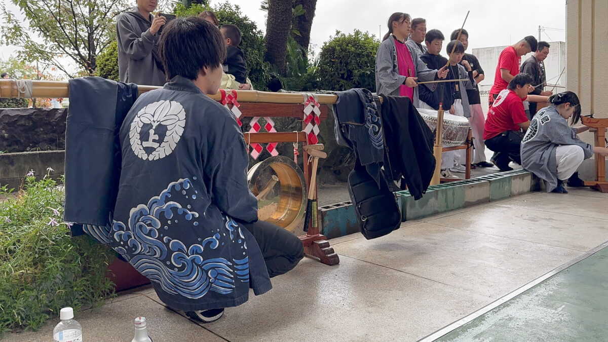 2025年 第41回四箇地区文化祭 山階一斉演舞 上小原獅子組