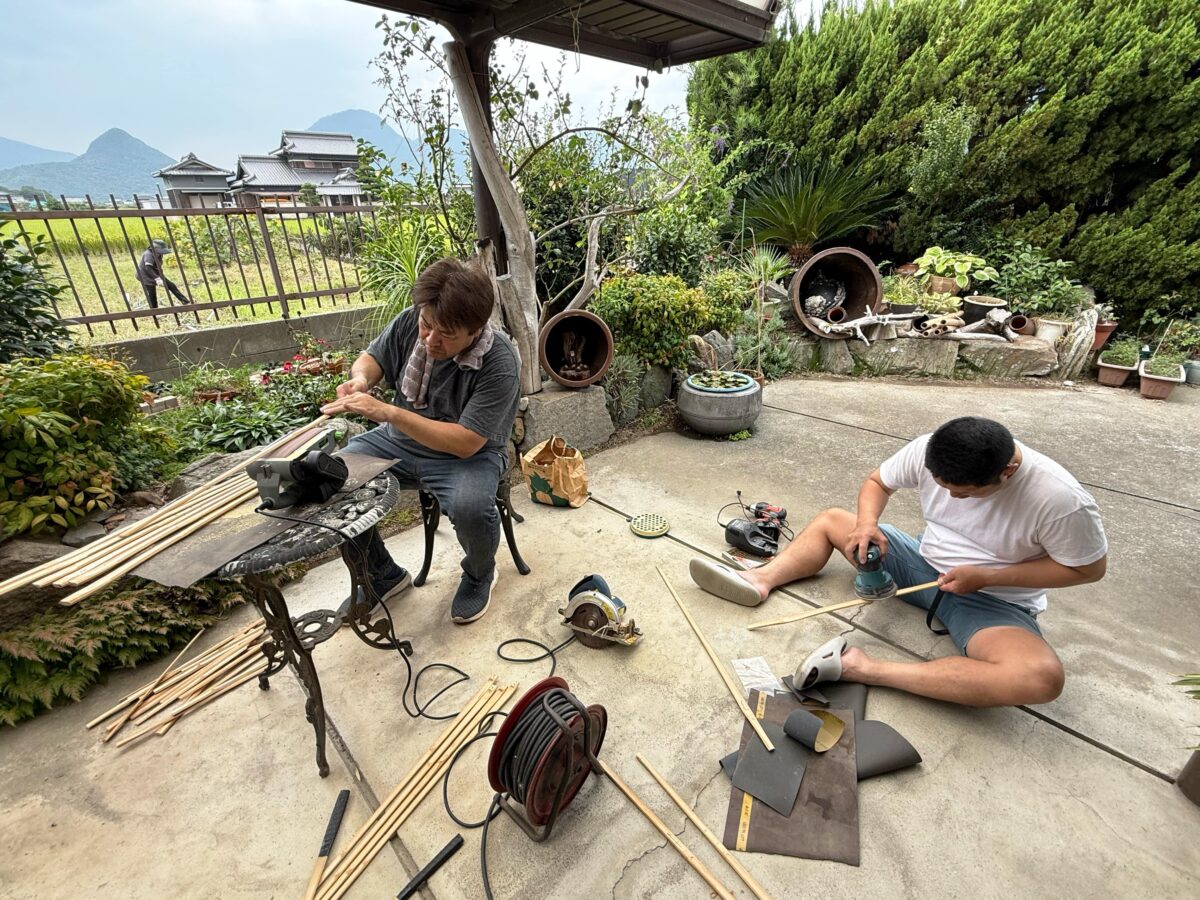 2025年 多度津町山階・当屋 夜ナラシ 上小原獅子組