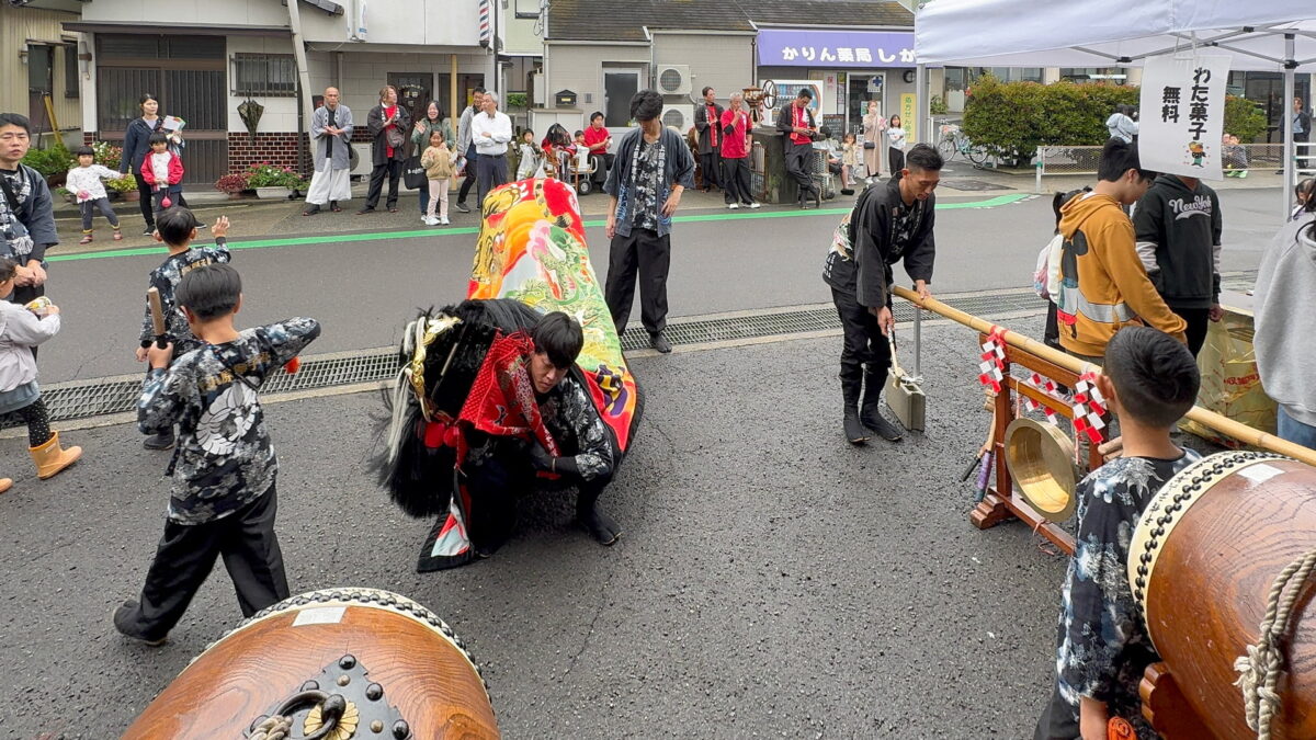 2025年 第41回四箇地区文化祭 上小原獅子組