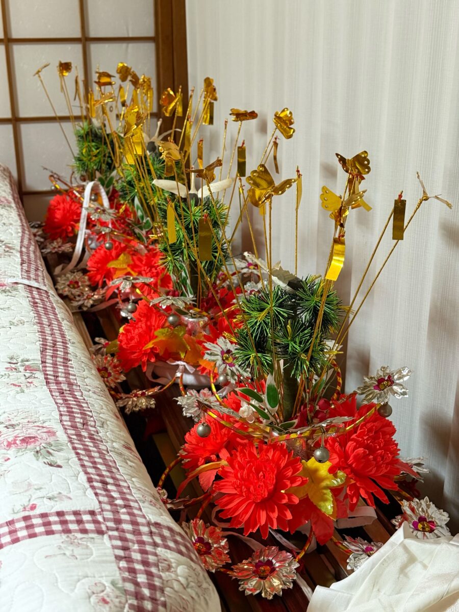 2025年 多度津町山階・当屋 夜ナラシ 上小原獅子組