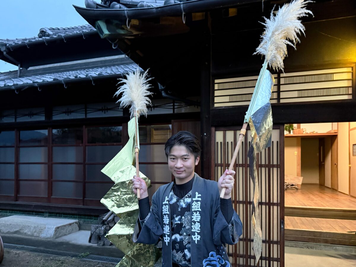 2025年 多度津町山階 秋祭り 村遣い 上小原獅子組