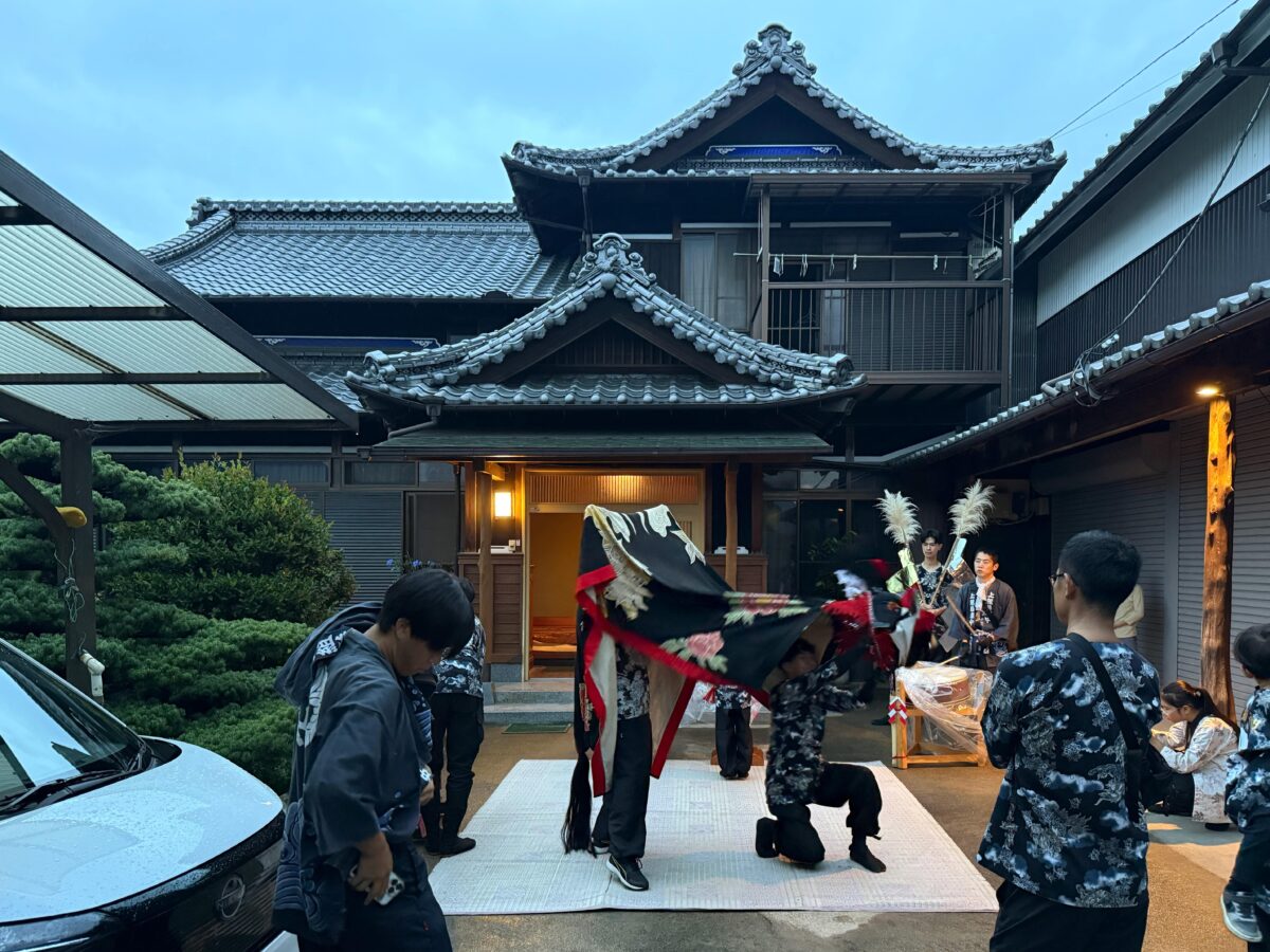 2025年 多度津町山階 秋祭り 村遣い 上小原獅子組