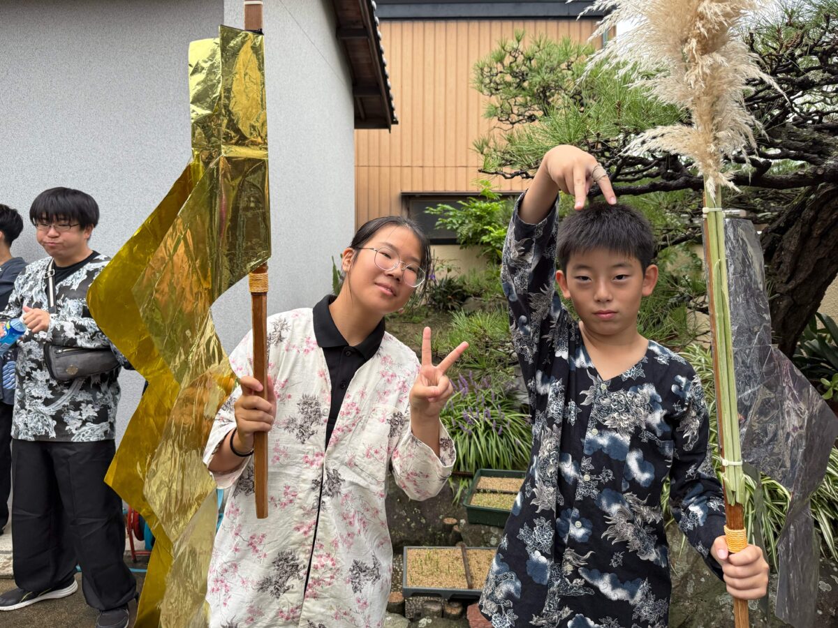 2025年 多度津町山階 秋祭り 村遣い 上小原獅子組