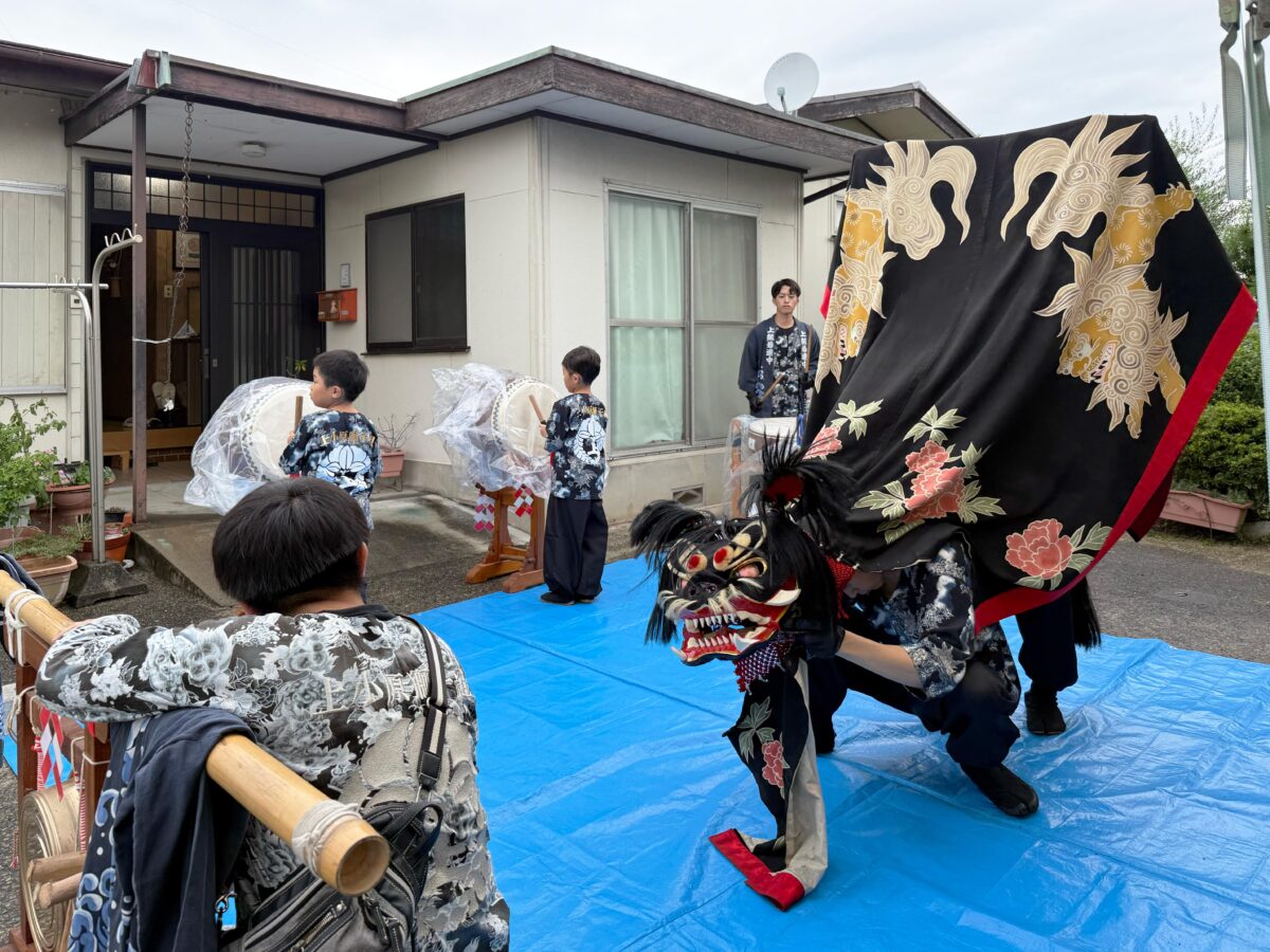 2025年 多度津町山階 秋祭り 村遣い 上小原獅子組