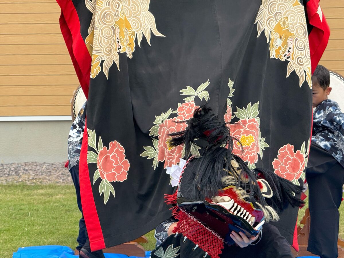 2025年 多度津町山階 秋祭り 村遣い 上小原獅子組
