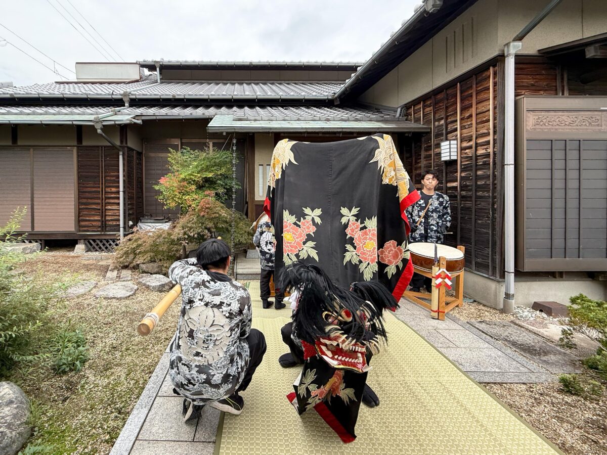 2025年 多度津町山階 秋祭り 村遣い 上小原獅子組