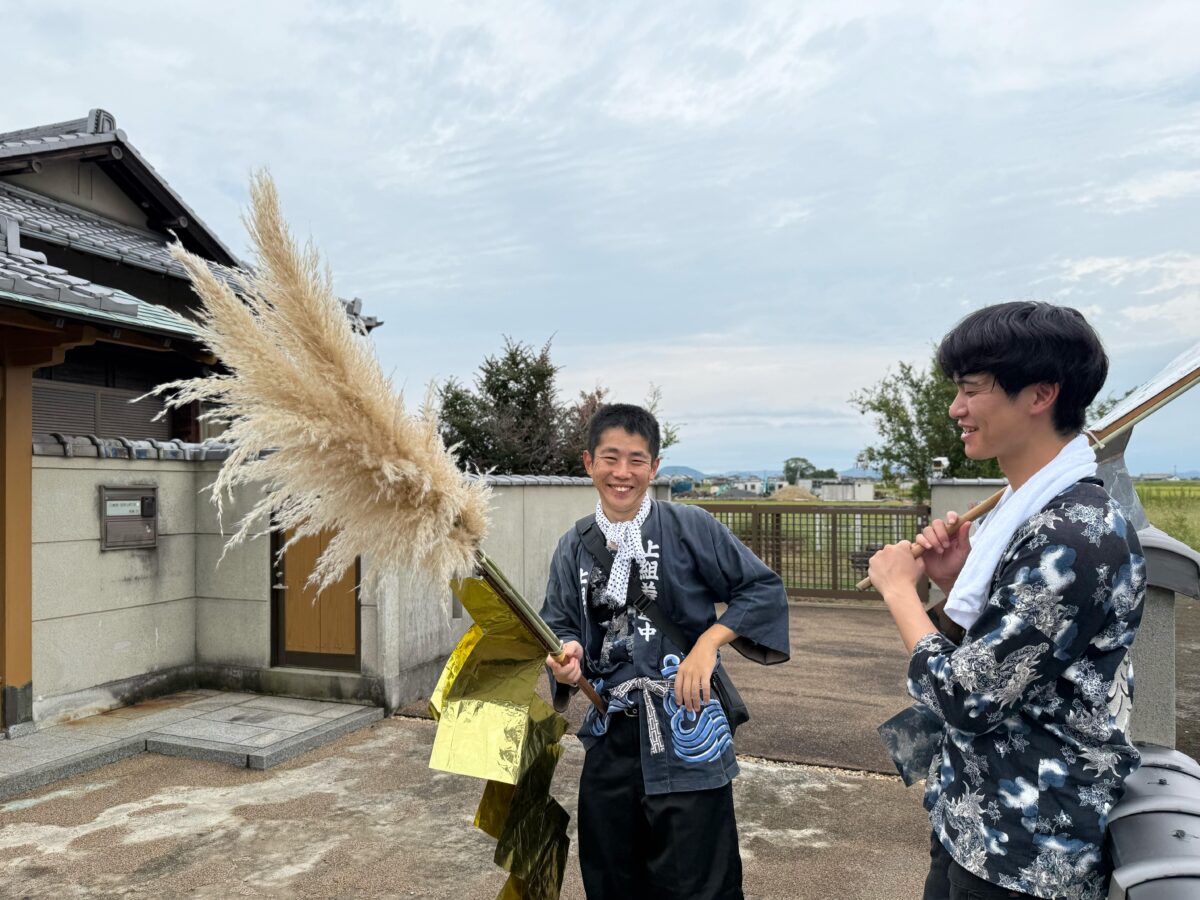 2025年 多度津町山階 秋祭り 村遣い 上小原獅子組