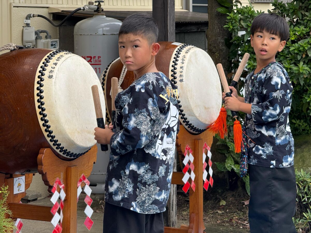 2025年 多度津町山階 秋祭り 村遣い 上小原獅子組