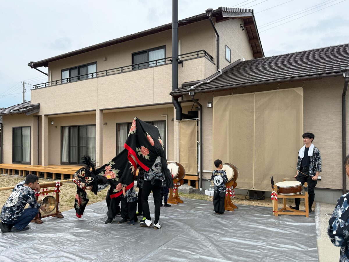2025年 多度津町山階 秋祭り 村遣い 上小原獅子組