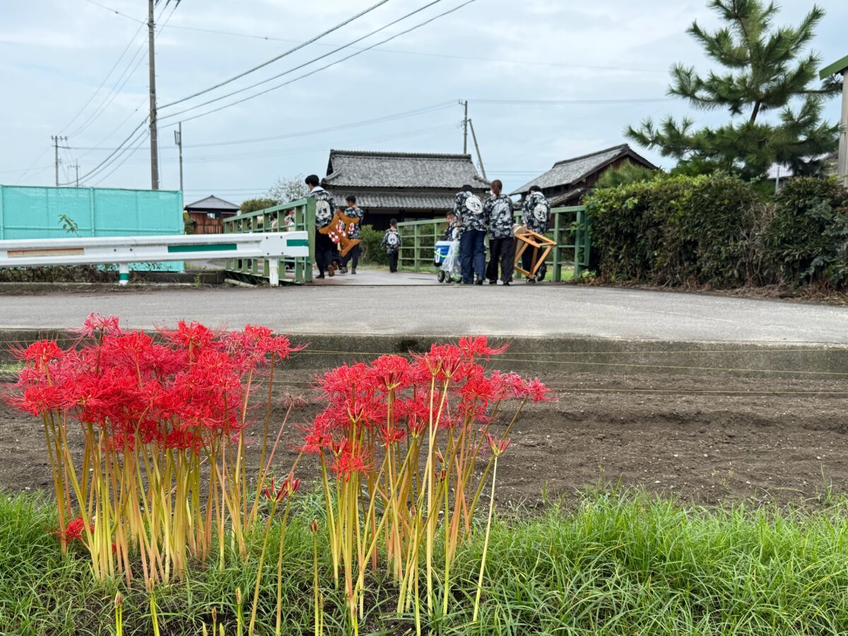 2025年 多度津町山階 秋祭り 村遣い 上小原獅子組
