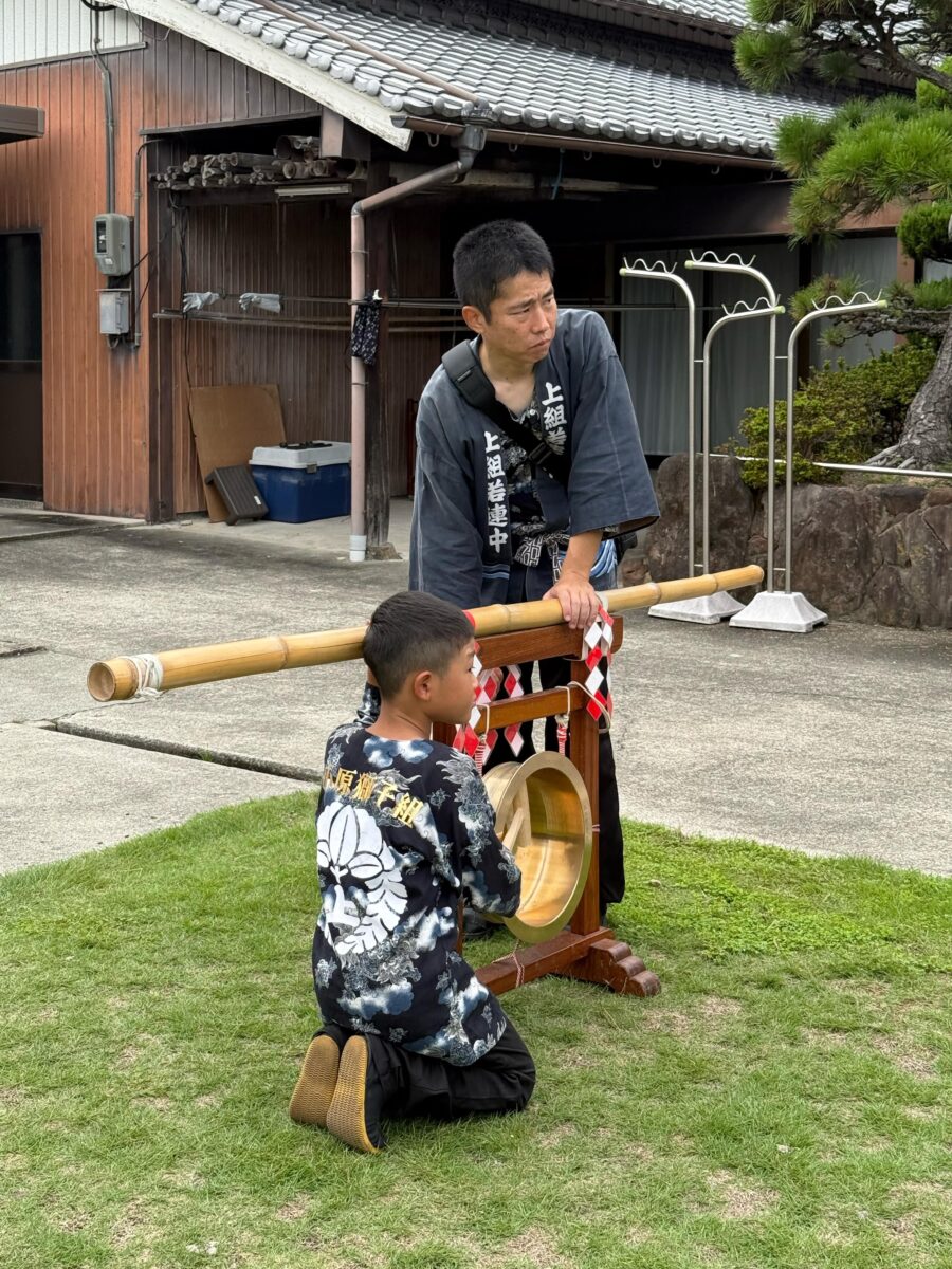 2025年 多度津町山階 秋祭り 村遣い 上小原獅子組
