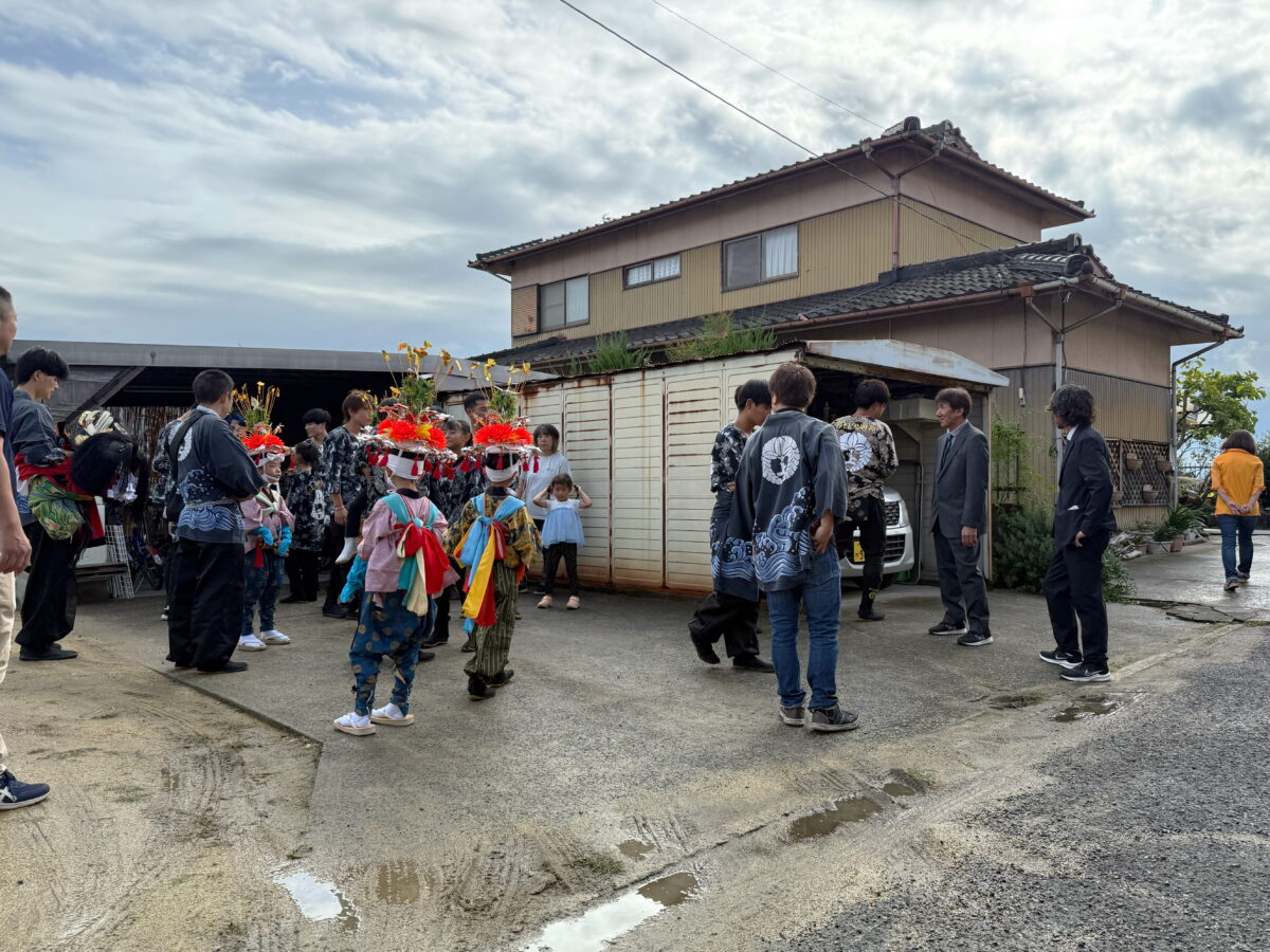 2025年 多度津町山階・当屋 秋季例大祭 記念 上小原獅子組