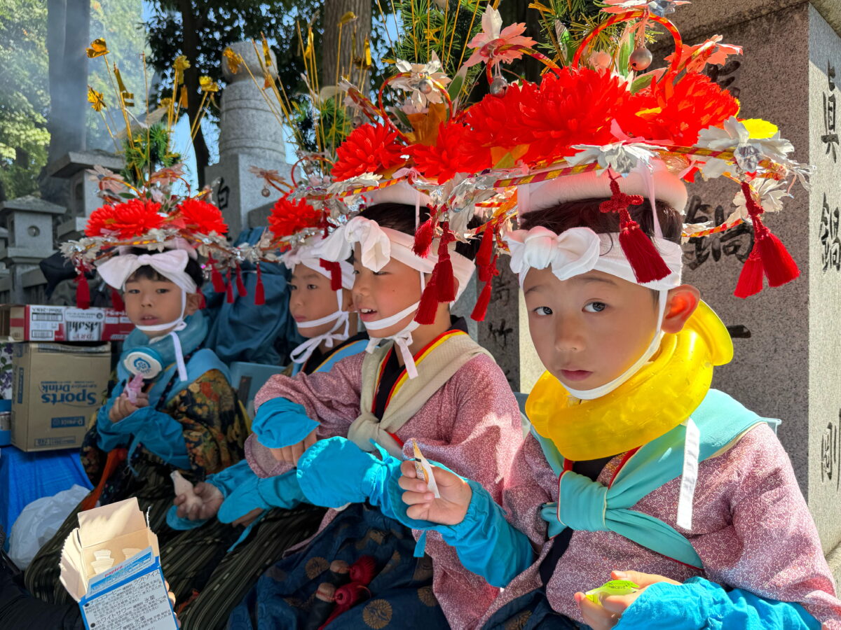 2025年 多度津町山階・春日神社 秋季例大祭 記念 上小原獅子組