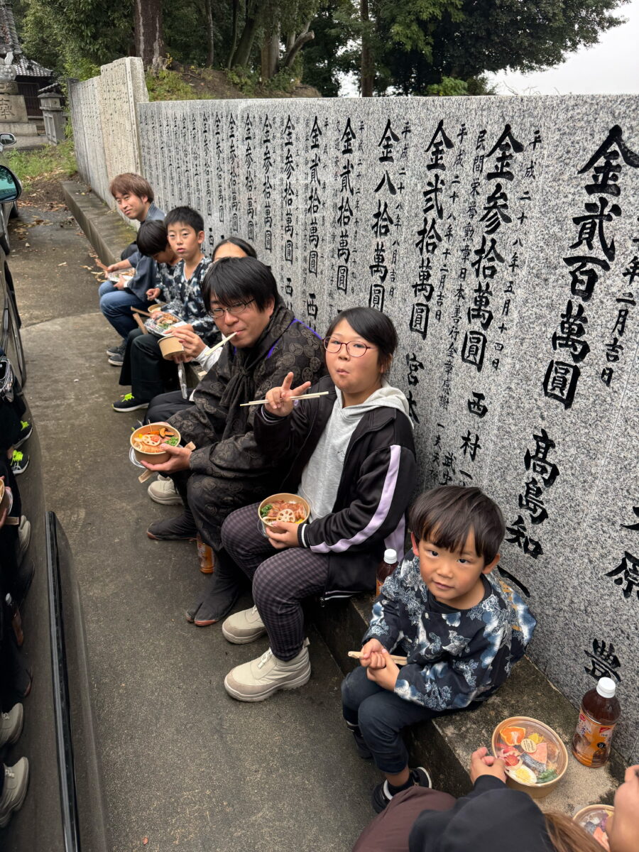 2025年 多度津町山階・春日神社 ヘンド獅子 記念 上小原獅子組