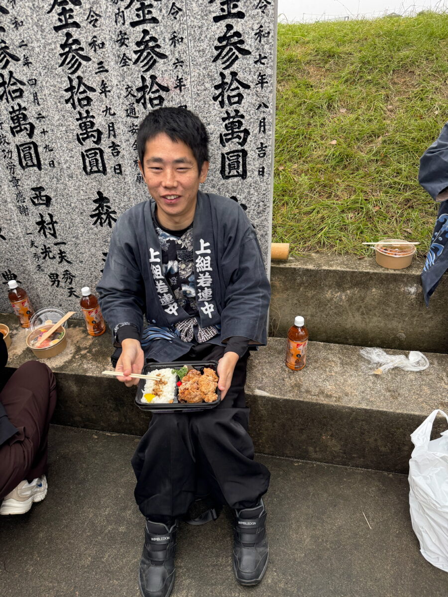2025年 多度津町山階・春日神社 ヘンド獅子 記念 上小原獅子組