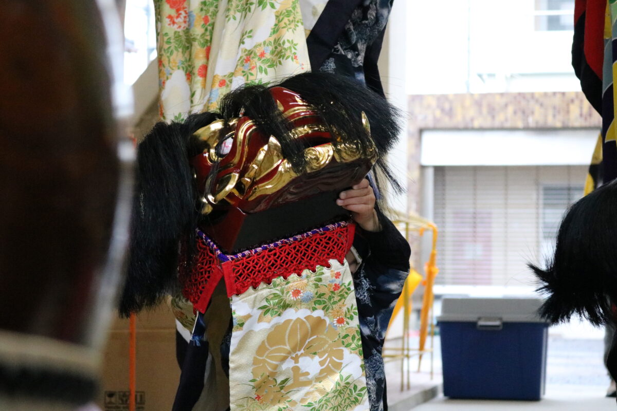 2025年 第41回四箇地区文化祭 演舞1回目 上小原獅子組