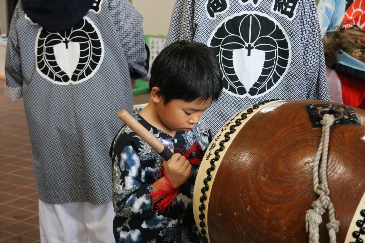 2025年 第41回四箇地区文化祭 演舞1回目 上小原獅子組