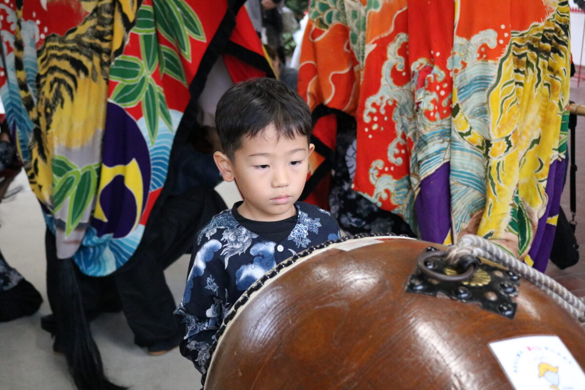 2025年 第41回四箇地区文化祭 演舞1回目 上小原獅子組
