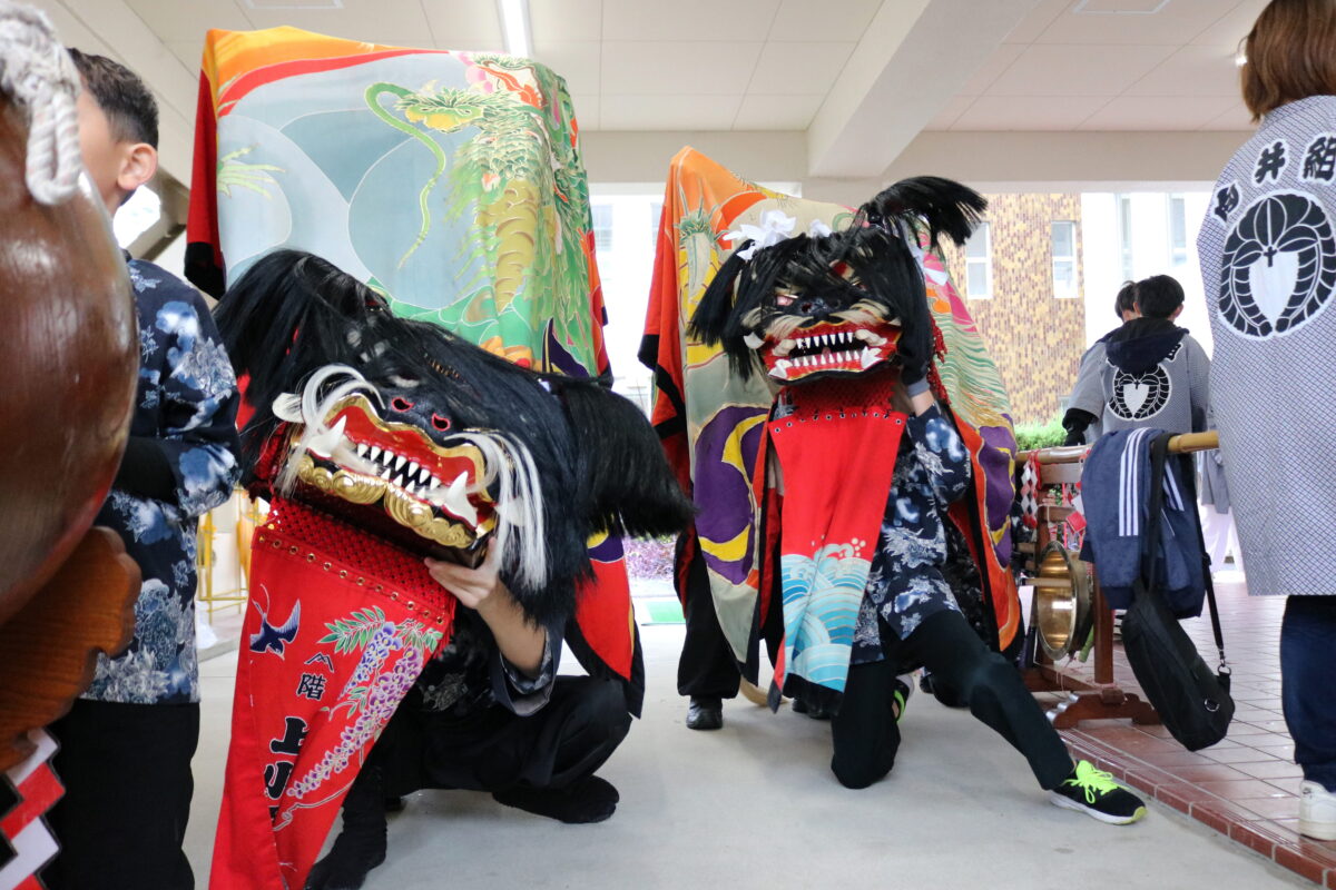 2025年 第41回四箇地区文化祭 演舞1回目 上小原獅子組